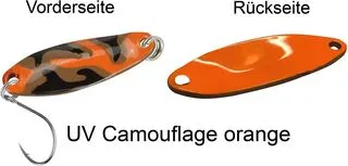 FTM Tango Spoon 1.8g UV Camouflage Orange