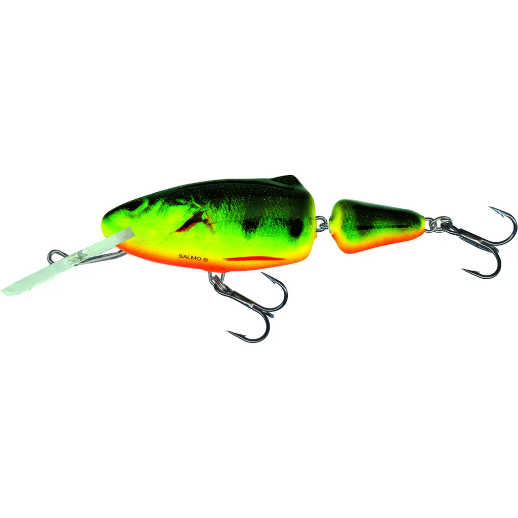Salmo Frisky Deep Runner Floating Wobbler 7cm 9g Real Hot Perch