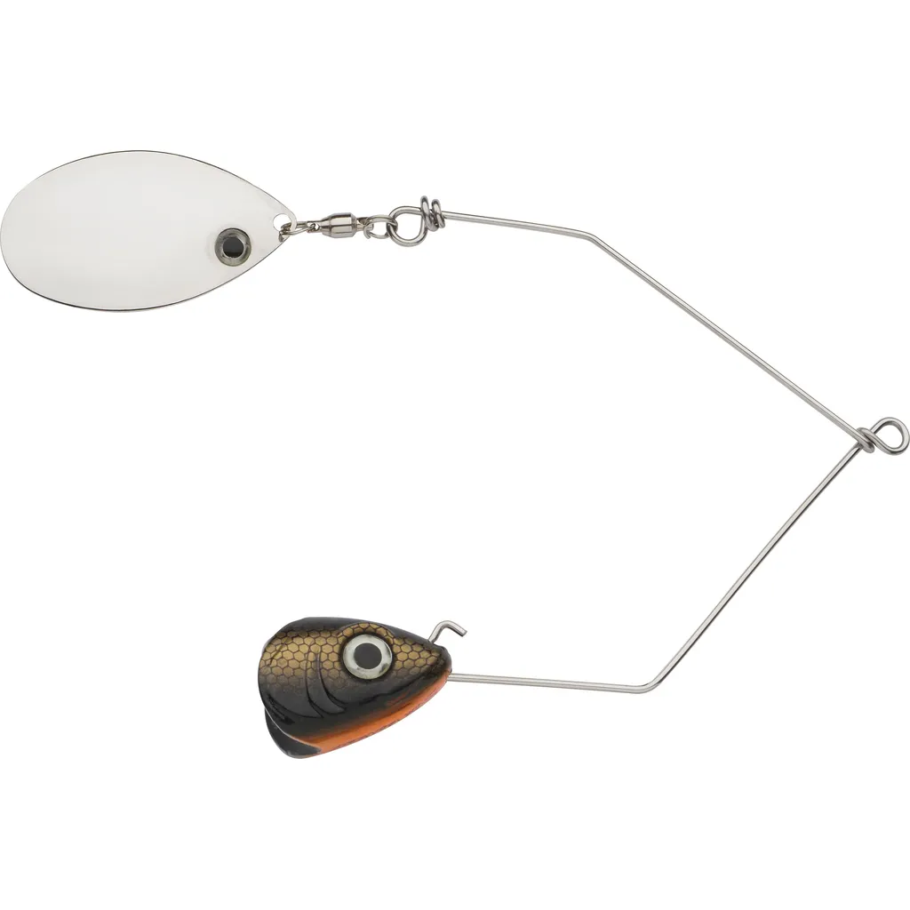 Abu Garcia Svartzonker SVZ Spinhead Spinnerbait-Rig & Spinnerblatt 45g Mr. Black