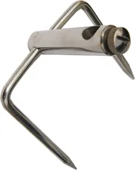 Pelzer Stainless Steel Stabilizer Rod Rest & Bankstick Accessory 12cm