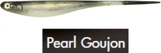 Lucky Craft Victory Tail Gummifisch 7.5cm Pearl Goujon