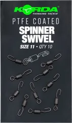 Korda PTFE Spinner Swivel #11 8pc