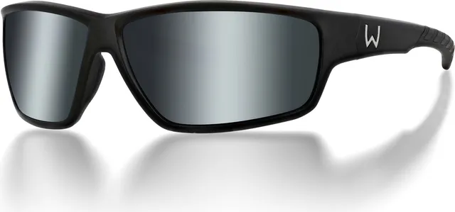 Westin W6 Sport 20 Polarisationsbrille Matte Black Smoke Silver Flash Blue