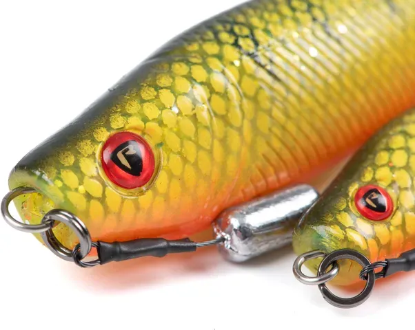 Fox Rage Pro Grub Loaded Natural Perch 35g 16cm Size 2 Trebles