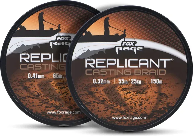 Fox Rage Replicant Cast Braid 0.32mm 25kg 150m Camo