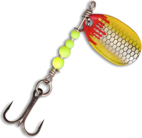 Quantum Magic Trout Bloody UL Spinner 1.75g 2.5cm Pearl Gelb