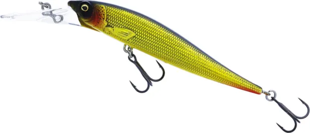Westin Jerkbite MR 7,5 cm 6 g Gold Chrome