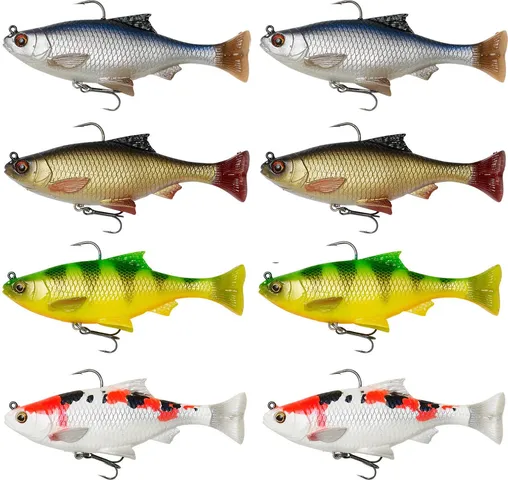 Savage Gear 3D Pulse Tail Roach 10cm 17.5g 8pc