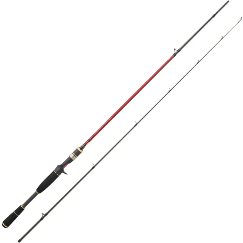 Hearty Rise Red Shadow Cast Baitcastrute 1.98m 4–22g 2pc