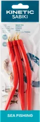 KINETIC Sabiki Makk Rig #6/0 150cm Rot