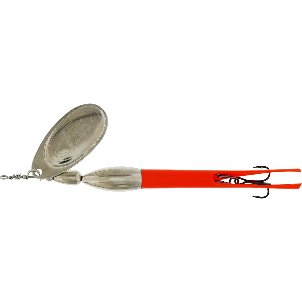 Westin FC Bullet Spinner #5 35g Flouro Orange Silver Blade