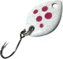 Troutwerk Spoon 0.8g 1.2cm Silver/Pink Dots