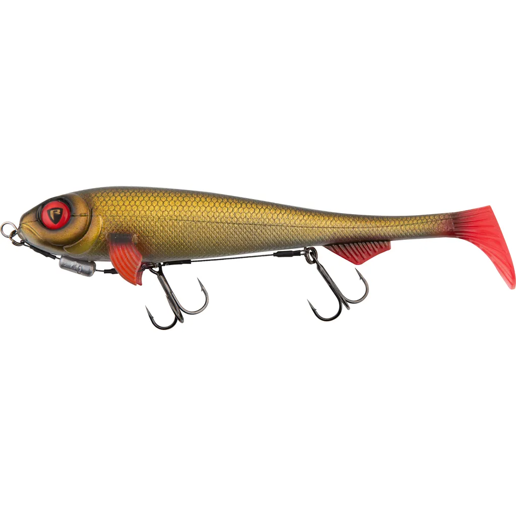 Fox Rage Super Slick Shad Swimbaits 23cm 97g UV Golden Prey