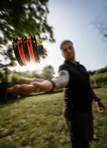 Fox Zig Disc Storage System 15compartments Zipped Foam / Neoprene