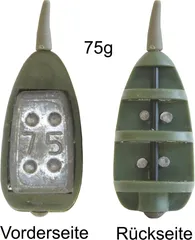 Pelzer Inline Carp Feeder Blei 75g Lead