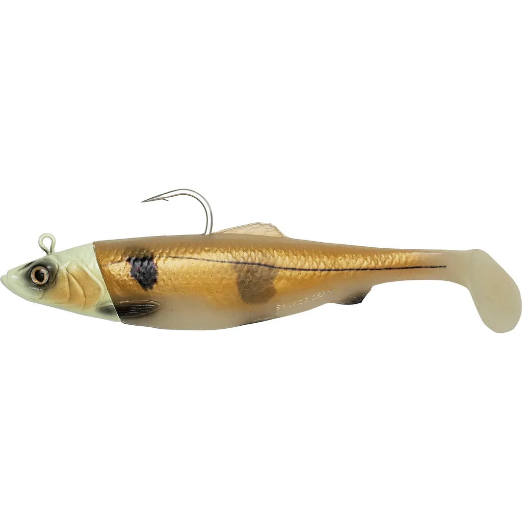 Savage Gear 4D Herring Big Shad Swimbaits 32cm 560g Glow Haddock