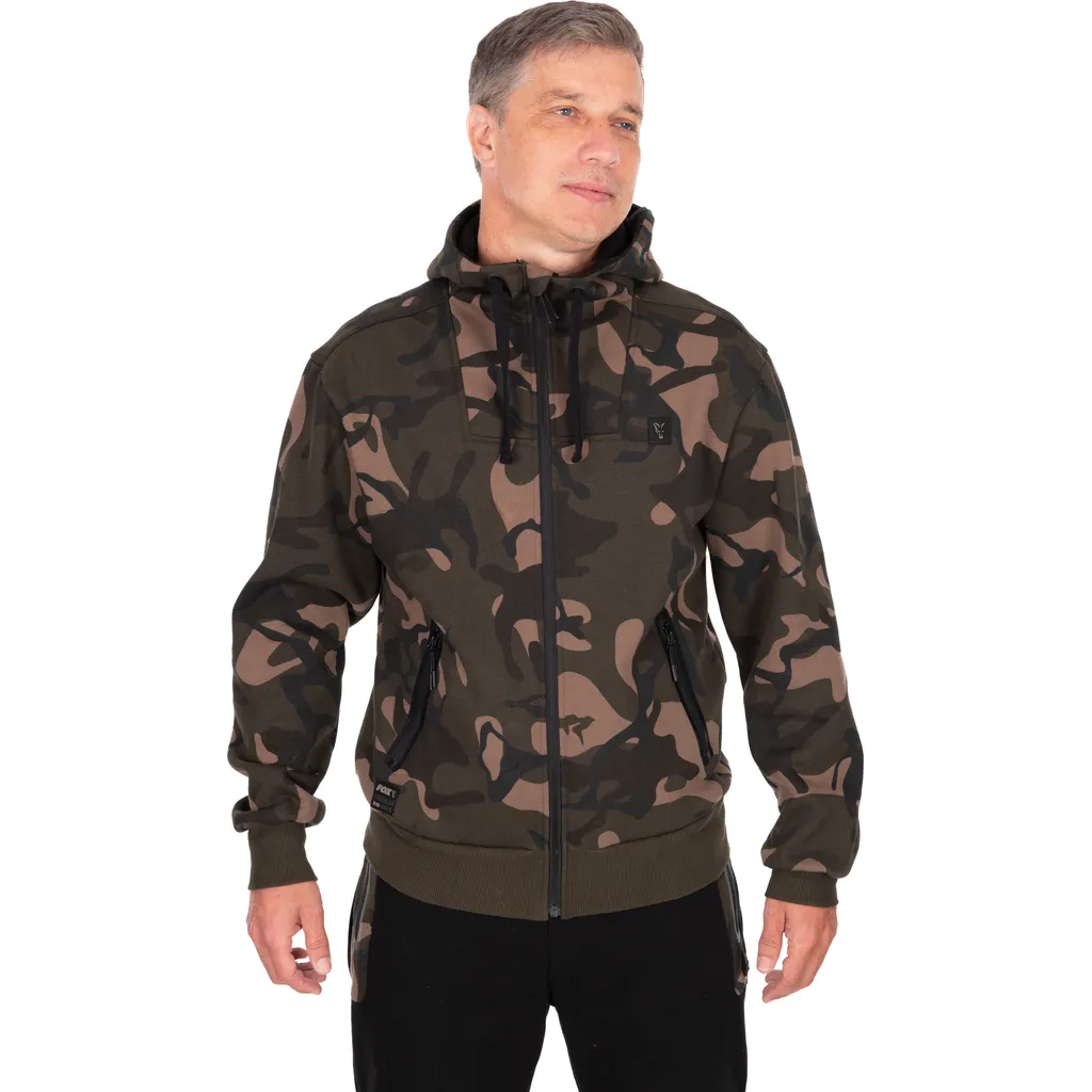 Fox Camo Full Zip Premium 310 Hoodie XL