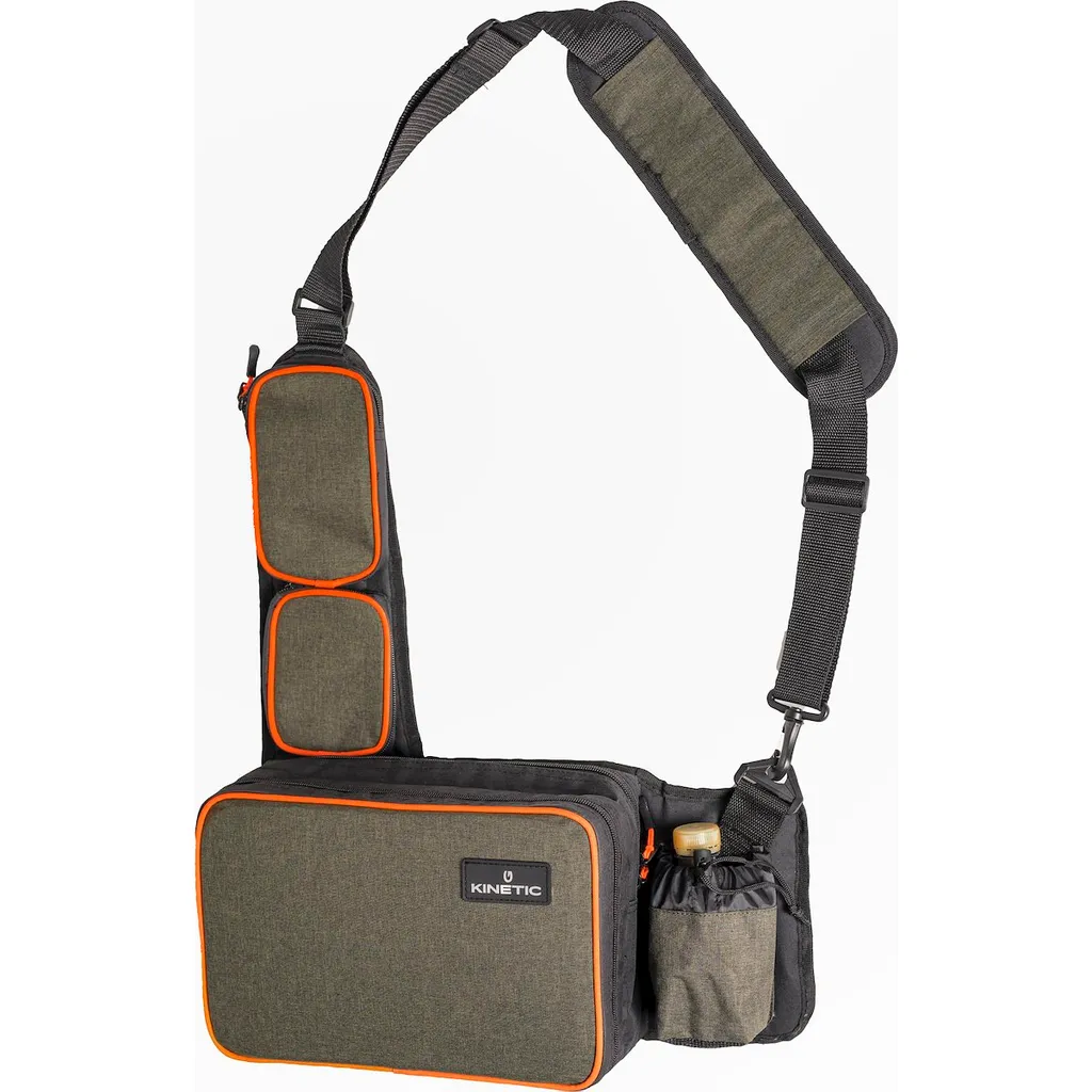 Kinetic Lure Slingbag OLIVE MELANGE/ORANGE