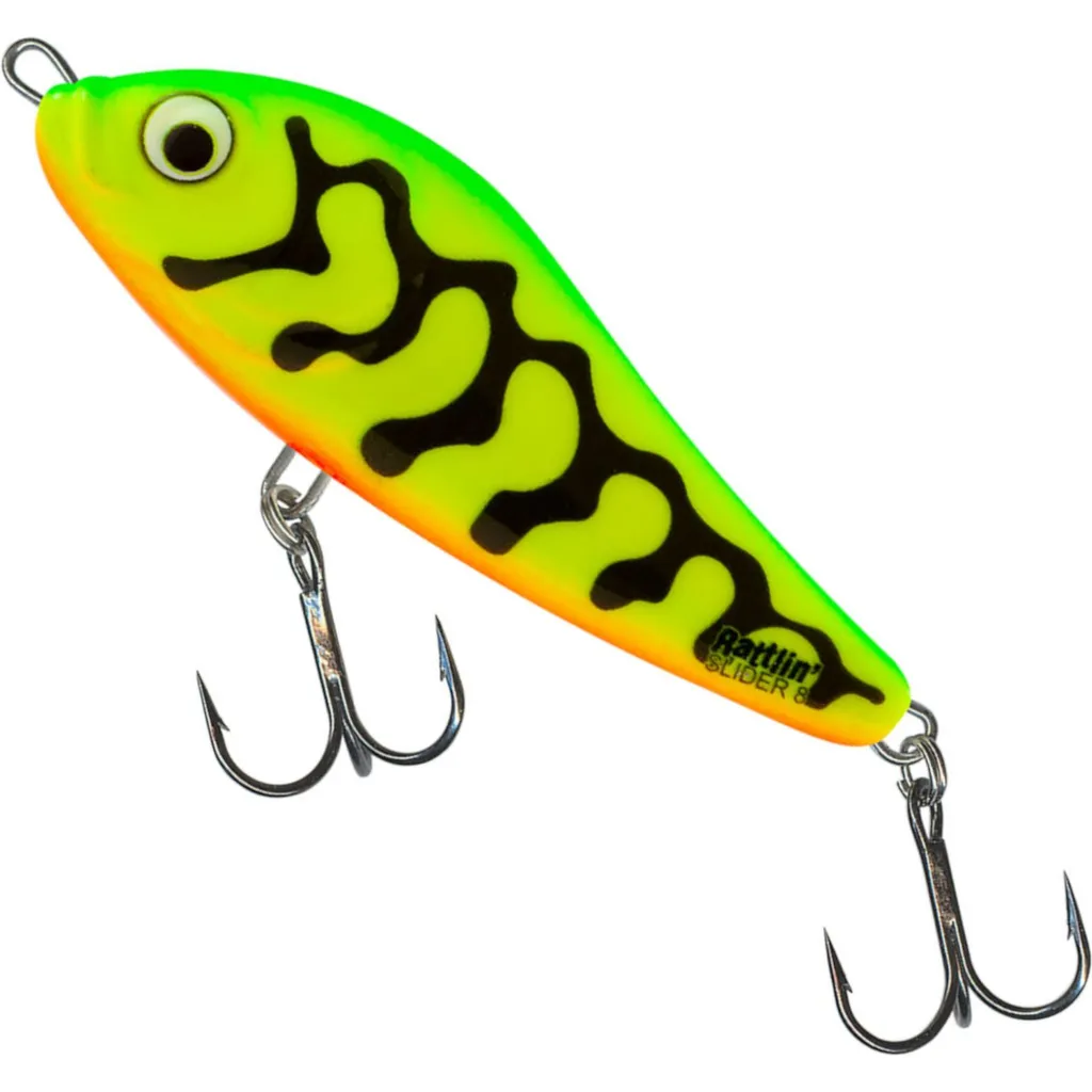 Salmo Rattlin Slider Jerkbait 8cm 20g Green Tiger