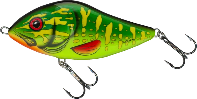 Salmo Slider Sinking Jerkbait 7cm 0.5–1m 21g Green Pike