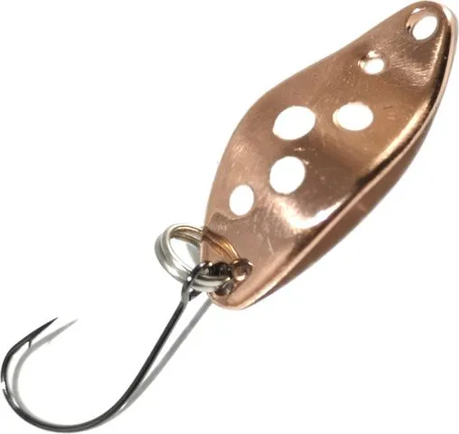 Troutwerk Spoon 1.5g 2.3cm Copper/White Dots