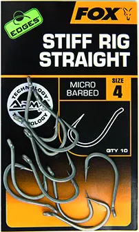 Fox Edges Armapoint Stiff Rig Straight Hooks 8