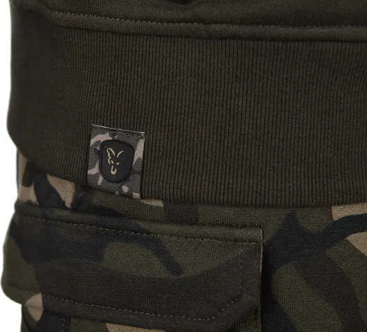 Fox LW Khaki Camo Split Zip Hoody Sweater L Zip Hoodie