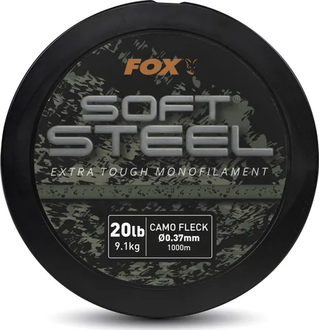 Fox Soft Steel Fleck Camo Mono 0.37mm 9.1kg 1000m