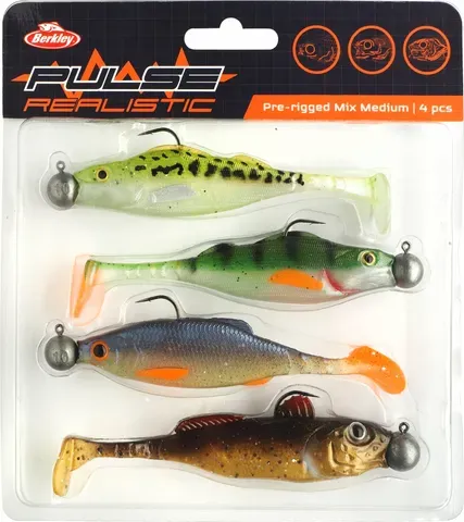 Berkley Pulse Realistic Mix 4pc Swimbait