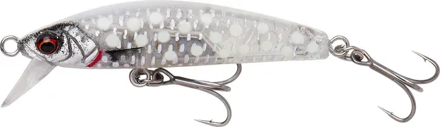 Savage Gear Gravity Minnow 5cm 3.1g F Crystal White Glow