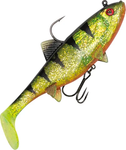 Fox Rage Replicant wobble Swimbait 7.5cm 10g UV Perch