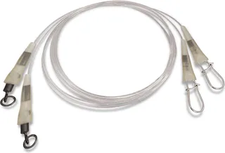 Quantum Q Leader Fluorocarbon 60cm 0,50mm 18kg 2er-Pack