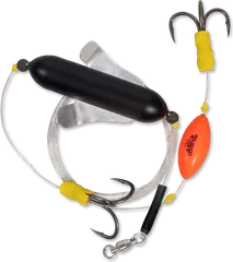 Black Cat Worm River Rig 2m 2/0 2pcs