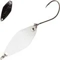 FTM Spoon Tremo 2.3g 2.9cm White With Glitter / Black With Glitter Single Hook