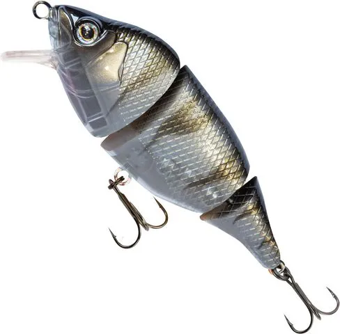 Fox Rage Hitcher Crank and Troll Jointed Crankbaits 10cm 2.4m 35g UV Striped Shiner