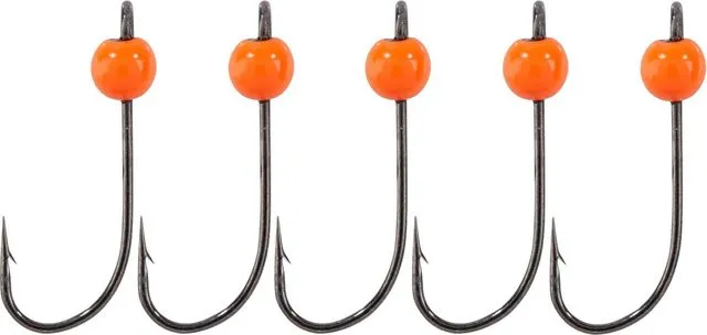 Balzer Trout Collector Tungsten Jig Heads 0.45g #8 5pcs Orange