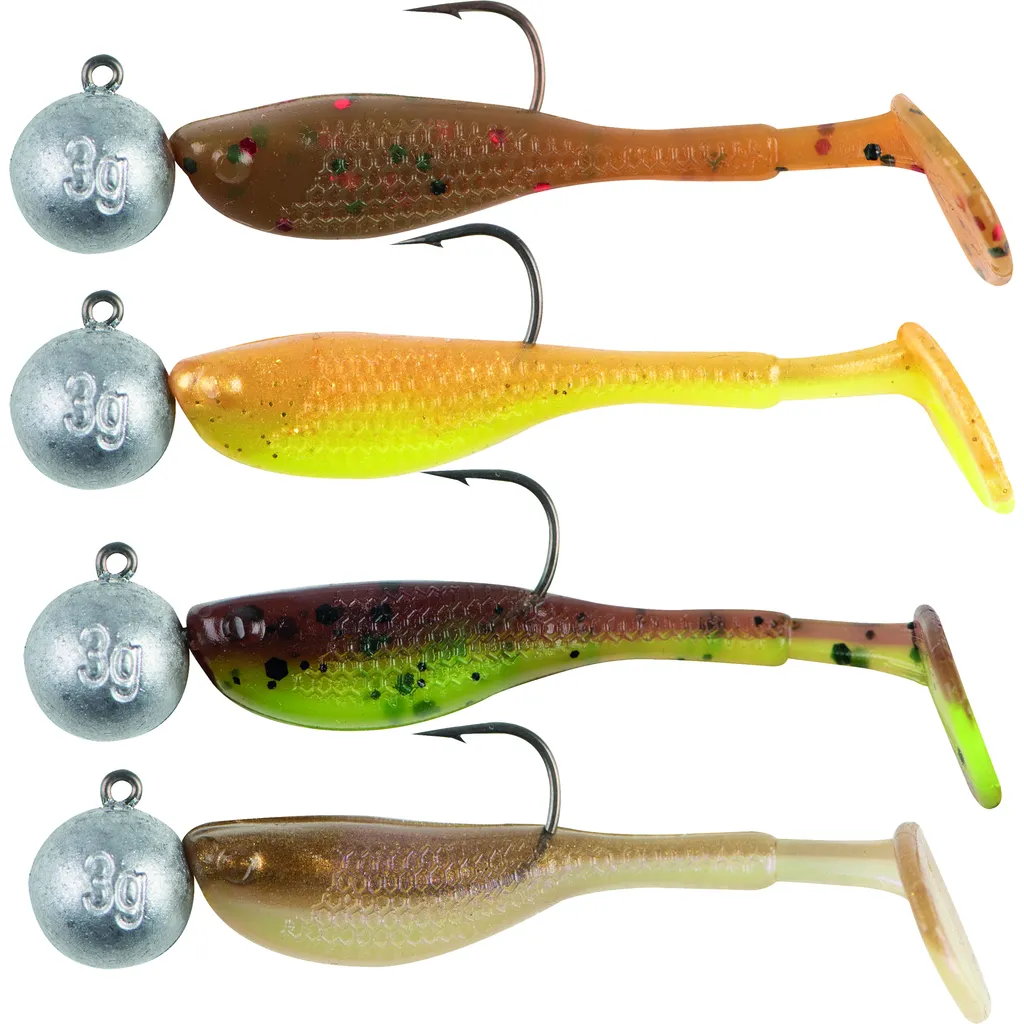 Fox Rage Micro Fry Köderset Mixed UV Colour Pack Loaded 4cm 3g