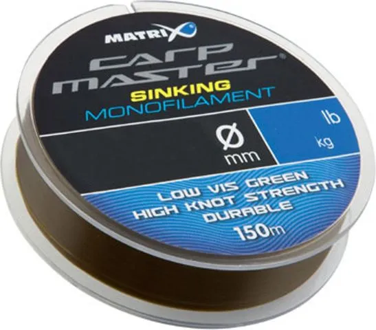 Matrix Carpmaster Monofilament-Schnur 150m Green