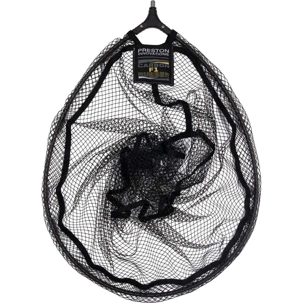 Preston Carbon F1 Latex Landing Net 45.72cm