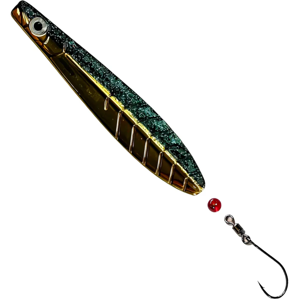 Troutwerk ParaLAXX Meerforellenblinker 10g Schwarz Gold