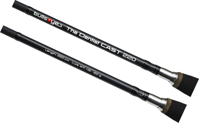Bullseye Dentist Cast Baitcaster Rute 220 2,20m 45-120g 2pc
