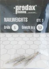 Predax Nail Weight Sinkers 1.3g 3pcs