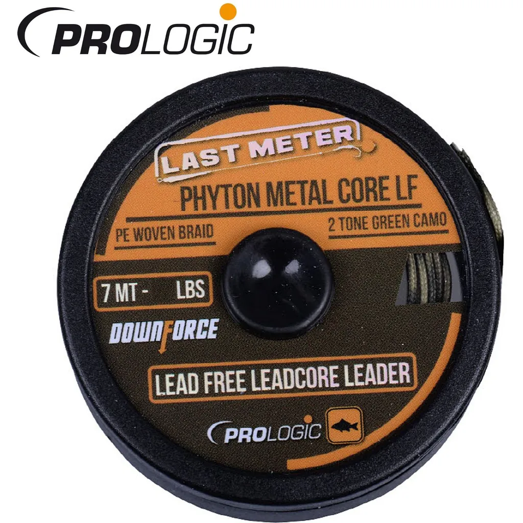 Prologic Phyton Metal Core Vorfach 700cm 20.4kg Two Tone Green