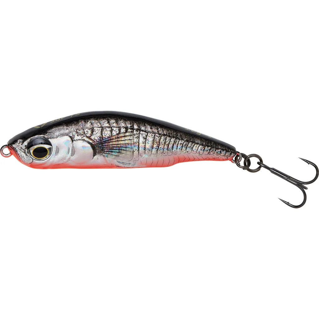 Savage Gear 3D Sticklebait Pencil Meerforellenköder 7.5cm 13g Black/Red