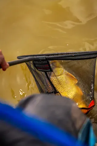 Preston Carbon Hair Mesh Kescher 40.6cm Carbon Hair Rig Safe