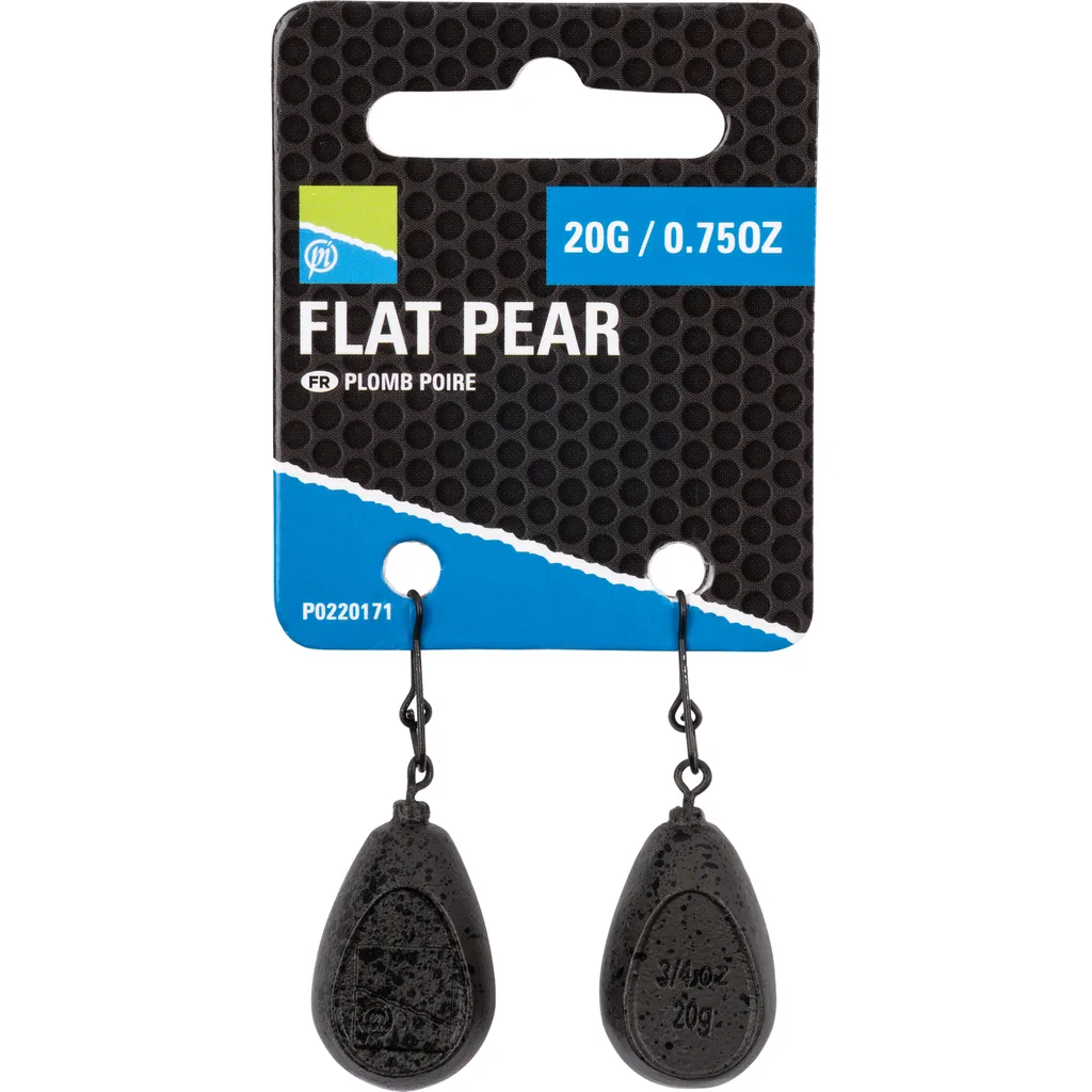 Preston Flat Pear Angelgewichte 20g