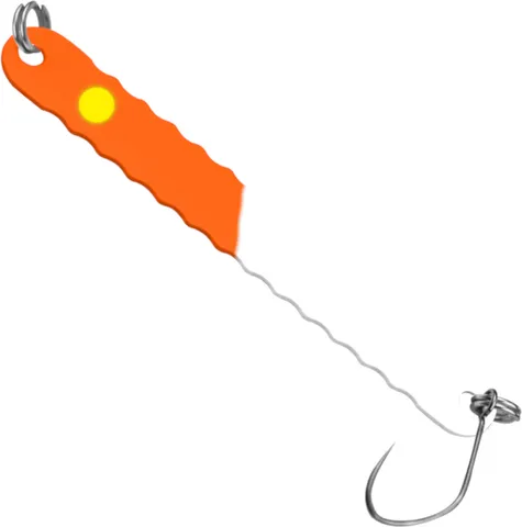 FTM Spoon Curl Kong 6.7cm 3.5g Neonorange/Weiß
