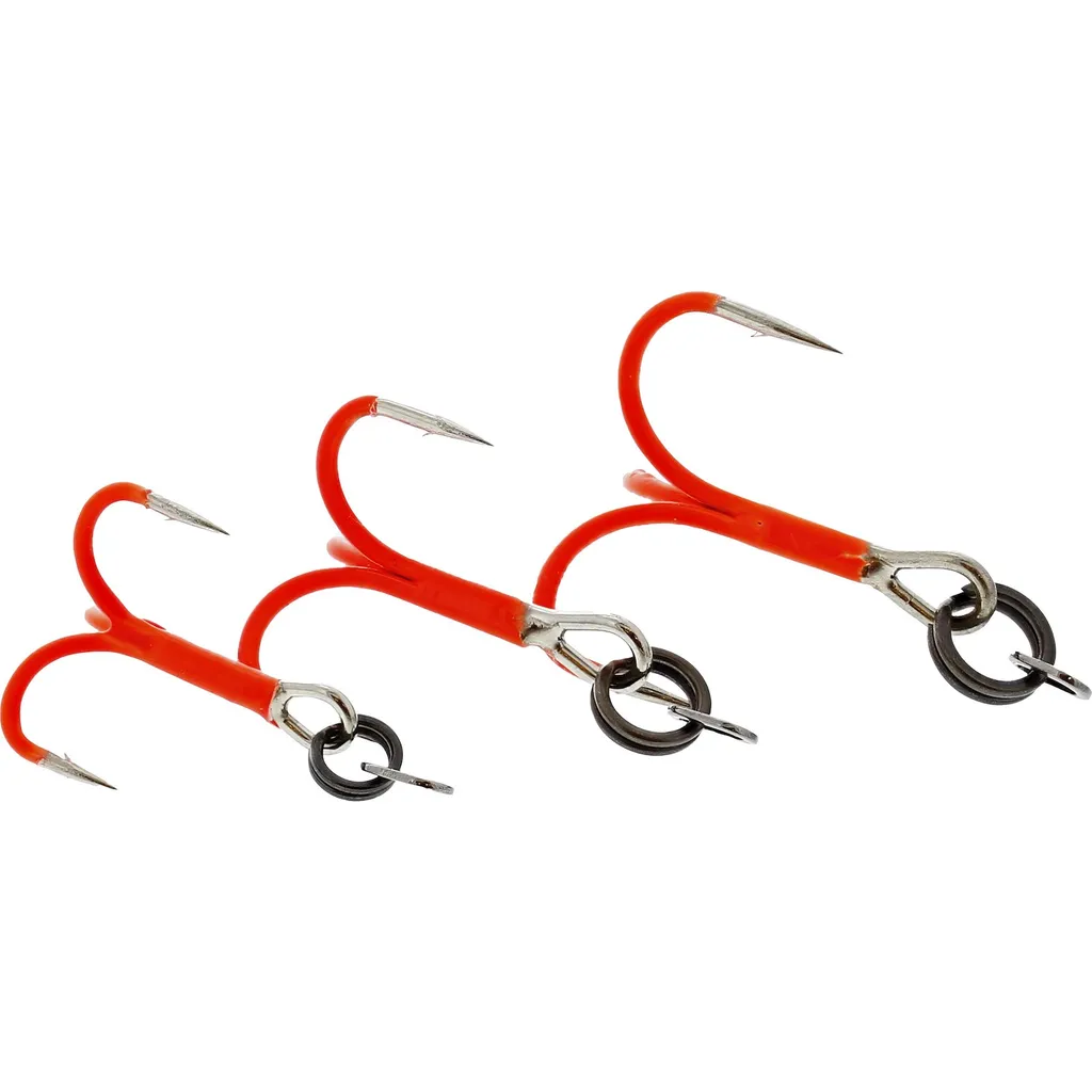 Westin Rigged Seatrout Drillinge #4 UV Orange 4Stk