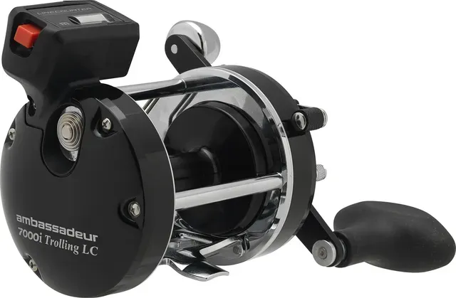 Abu Garcia Ambassadeur 7000i Linecounter Trolling Trolling Reels 580g 9kg 65cm 5.3:1