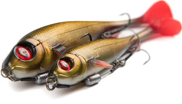 Fox Rage Super Slick Shad 23cm 97g UV Golden Prey